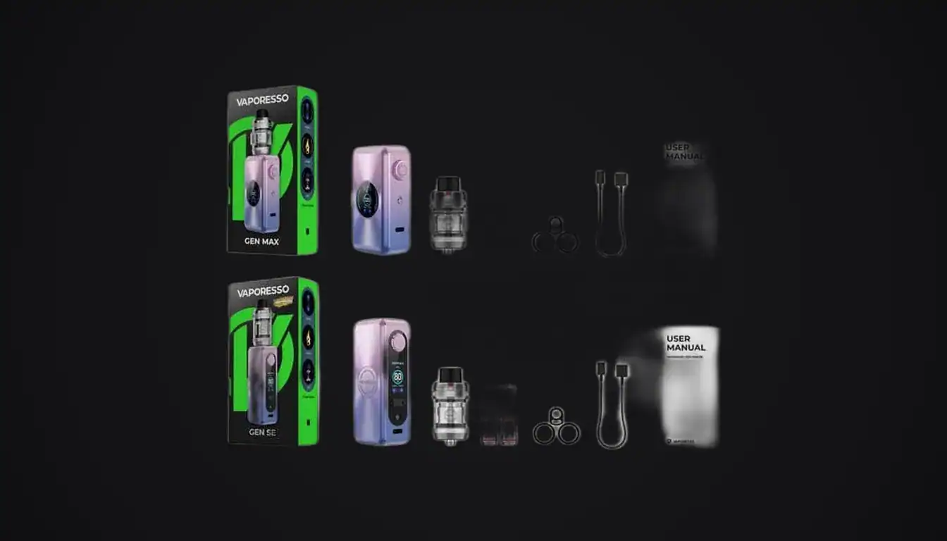 GEN MAX and SE Packaging