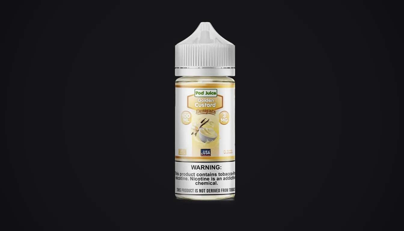 Editorial still life — What Is Pod Juice Golden Custard?