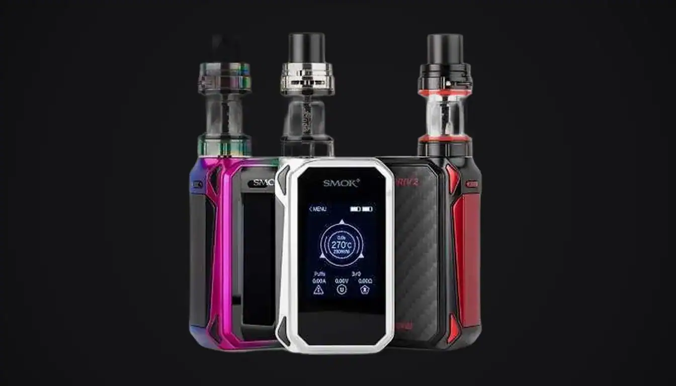 The Smok G Priv 2 mod in different colors