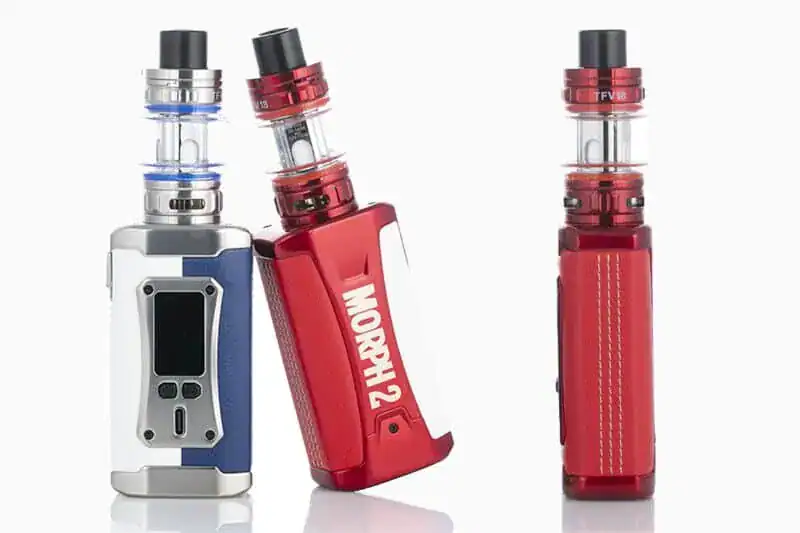 Front, back and side view of the SMOK Morph 2 Vape