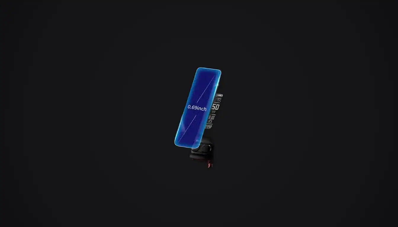 Screen on the SMOK RPM C Pod System