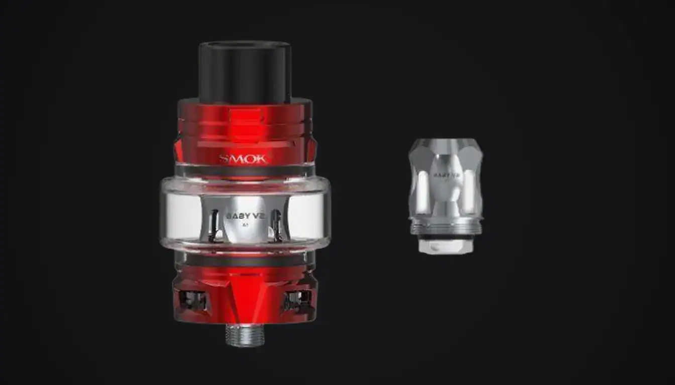 The TFV8 Baby V2 Tank and Coil