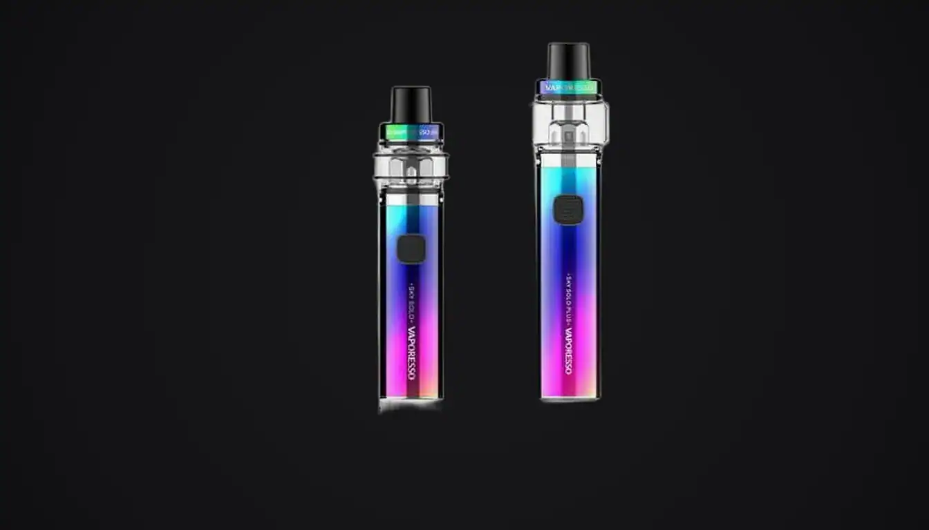dimensions of the Vaporesso Sky Solo and Sky Solo Plus
