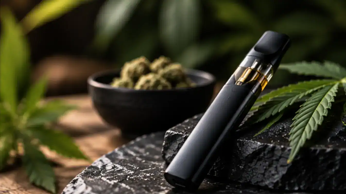 A pod style CBD Vape