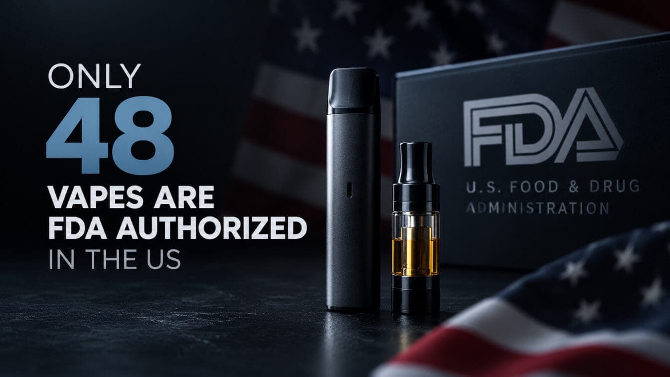 FDA approves just 48 vapes