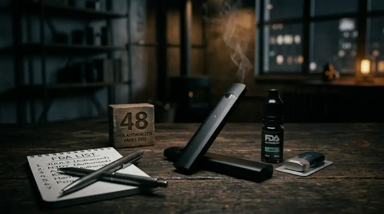 Some vape brands authorized by the FDA