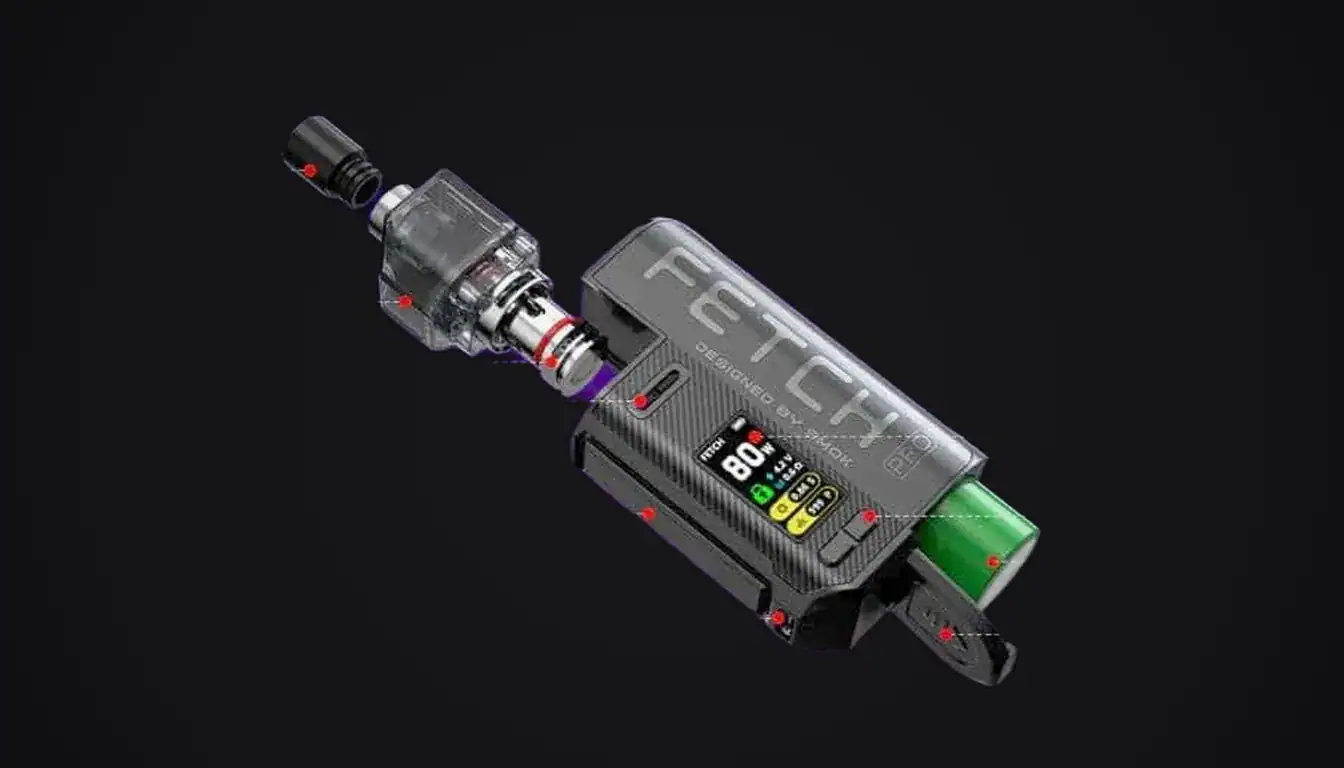 Features of the Fetch Pro by Smok