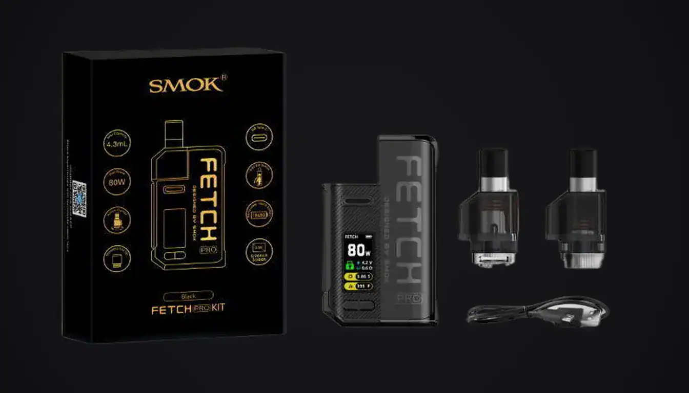 Packaging on the SMOK Fetch Pro